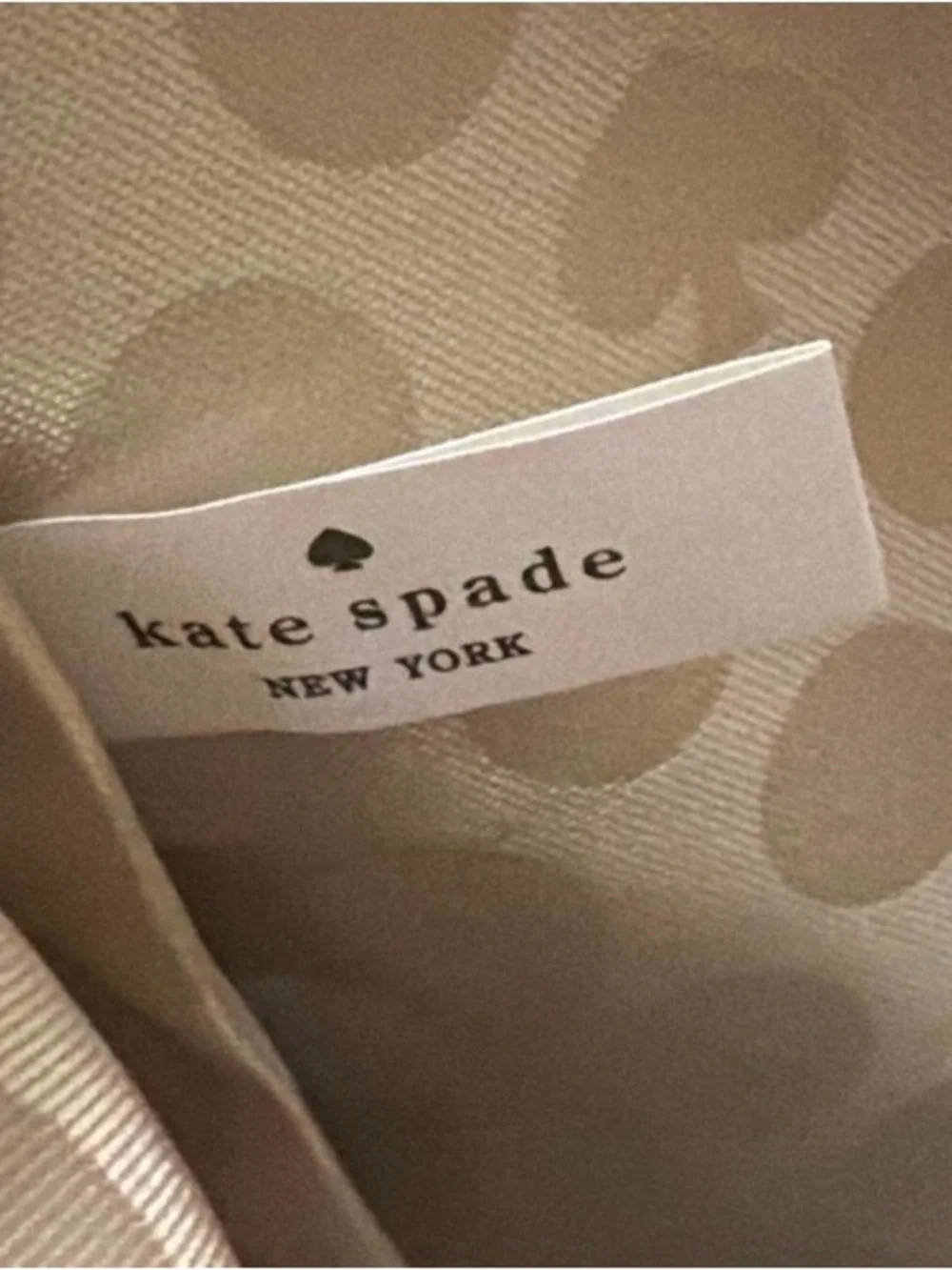 kate spade animal print and glitter tote